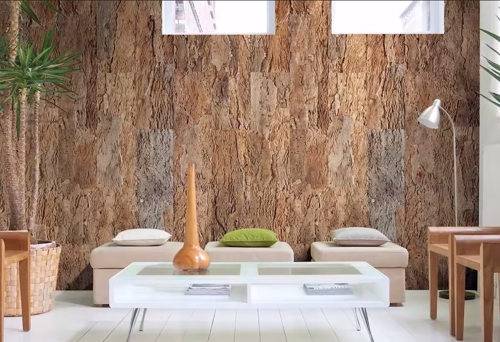 Пробка в интерьере #1