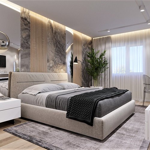 Спальня в современном стиле