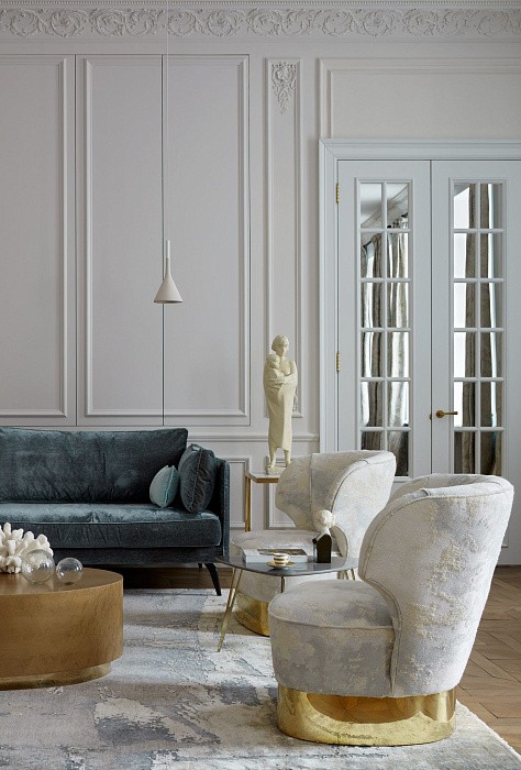 Молдинги в интерьере #1