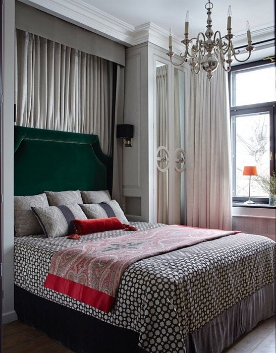 Драпировка стен тканью #3