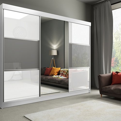 Шкаф купе с одним зеркалом