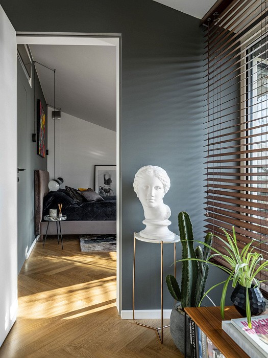 Античные головы в интерьере #1