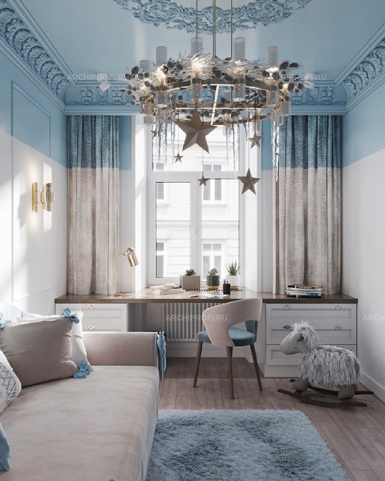 Молдинги в интерьере #3