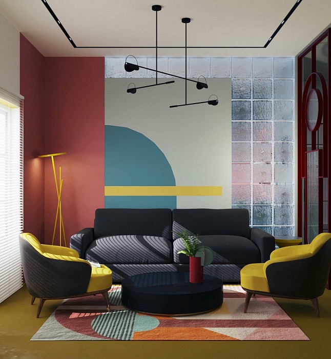 Скругленные формы в интерьере #1