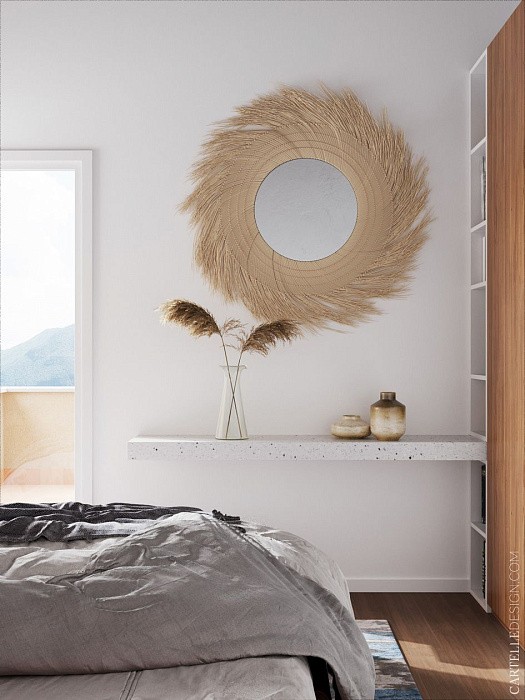 Сухие растения в интерьере #1