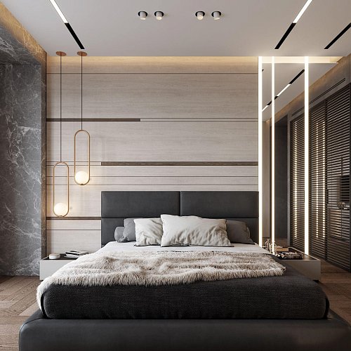 Спальня в современном стиле